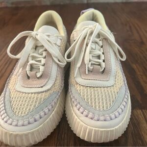 Dolce Vida Dolen Crochet Sneaker- pastel